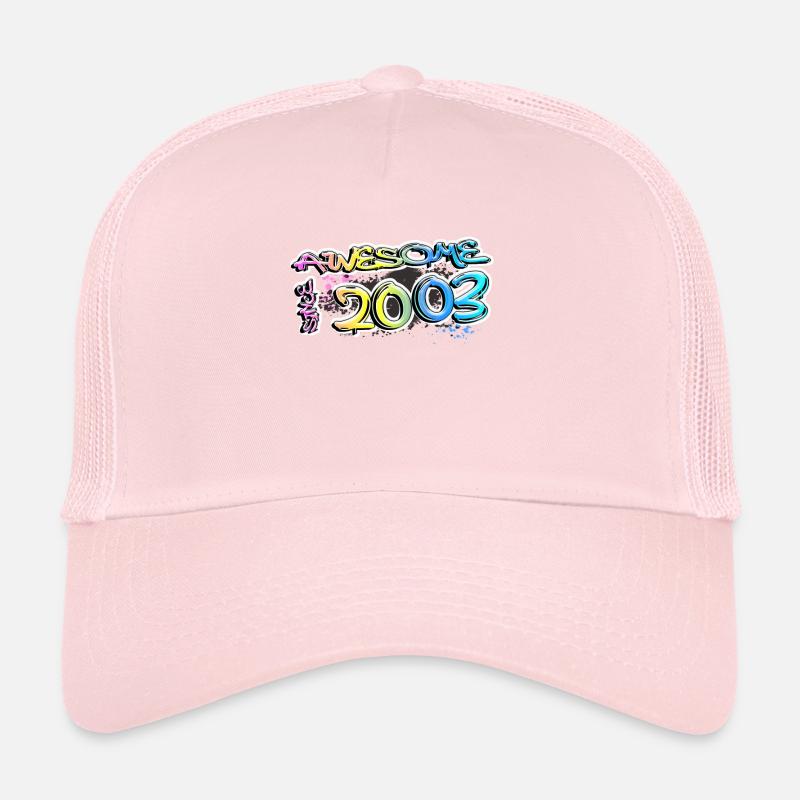 Awesome since 2003 Graffiti Motiv Trucker Cap