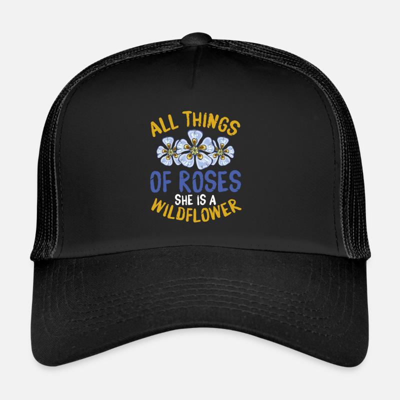 Toutes les choses de Roses Casquette trucker 