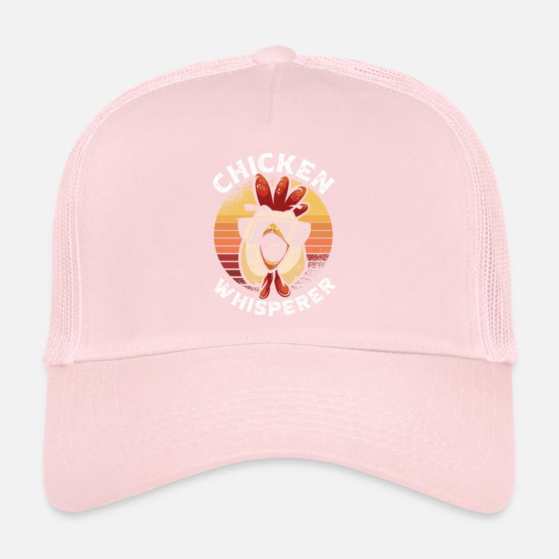Chuchoteur de poulet rétro Casquette trucker 
