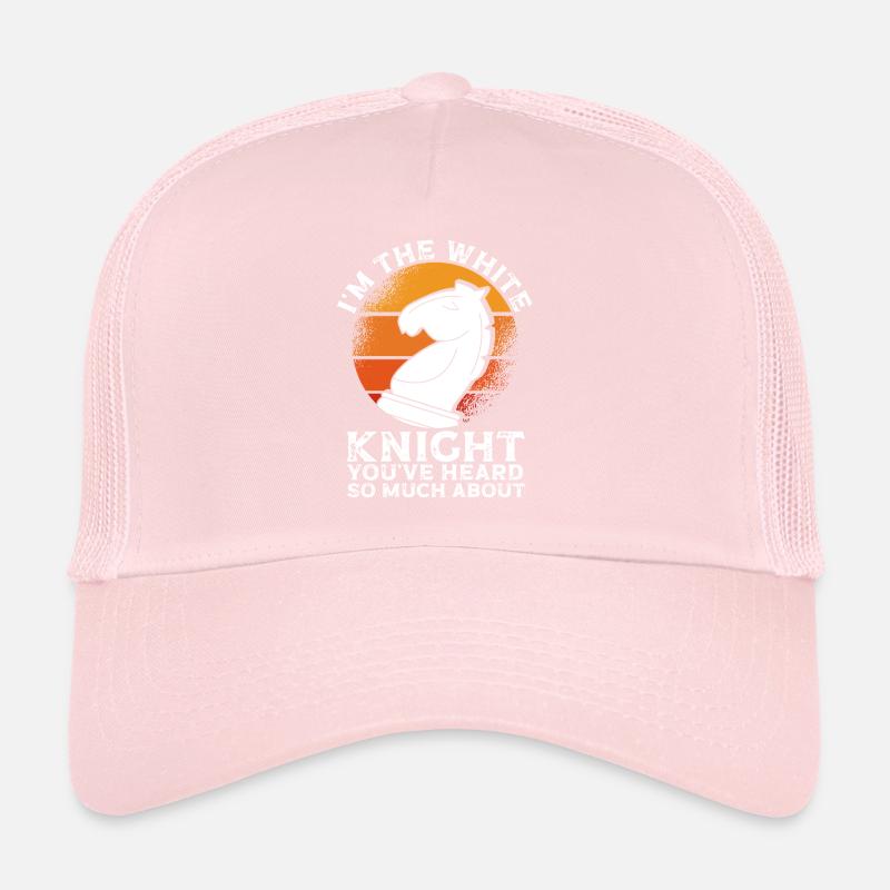 Je suis le Chevalier Blanc Rétro Casquette trucker 