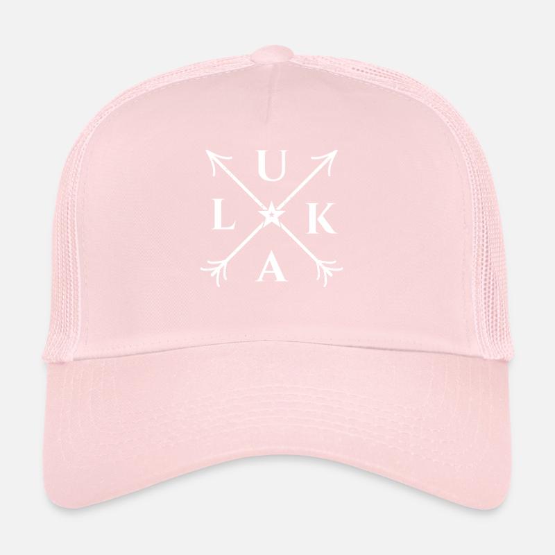 Luka X- Form Motiv Luka Geschenk Trucker Cap