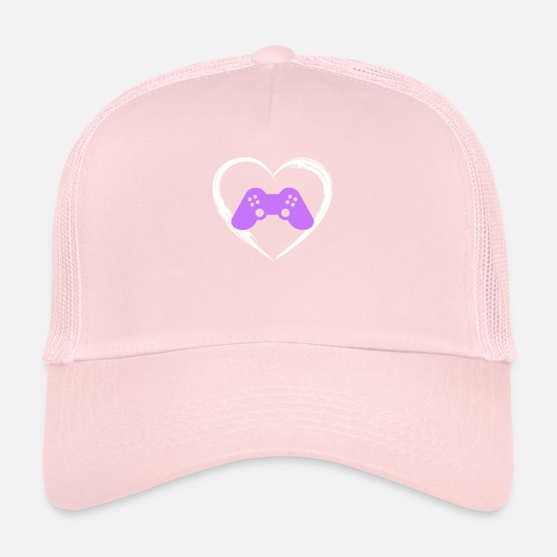 l’amour du jeu Casquette trucker 