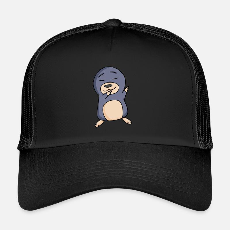 Maulwurf - Trucker Cap - Schwarz/Schwarz