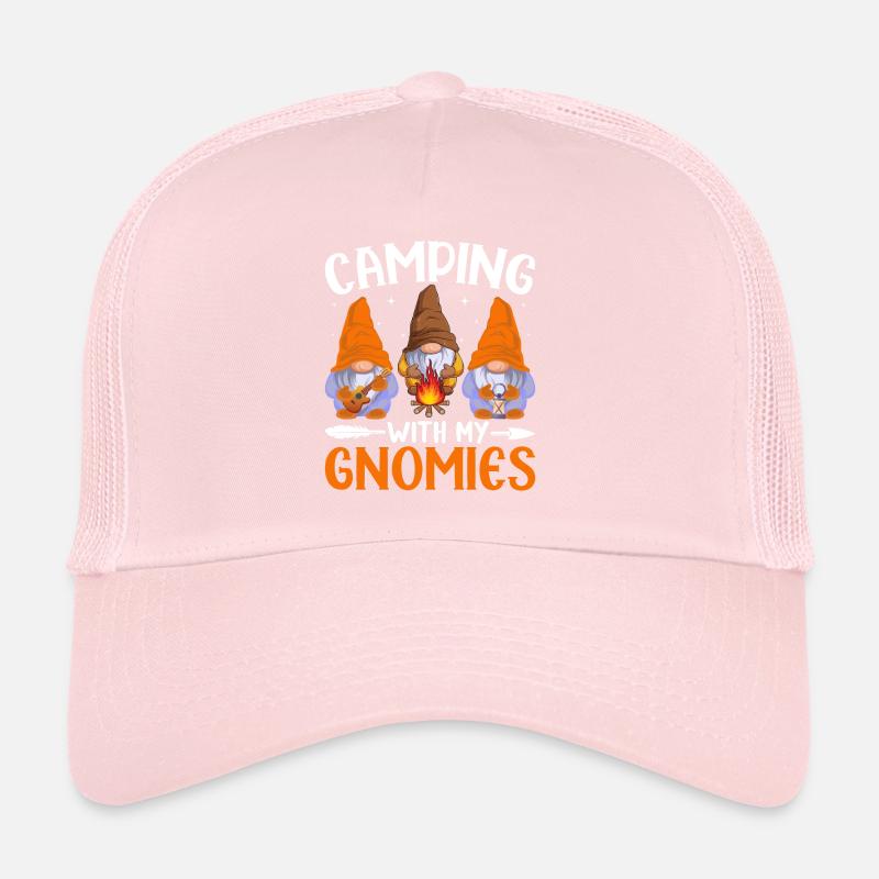 4 Camping avec mes gnomies Casquette trucker 