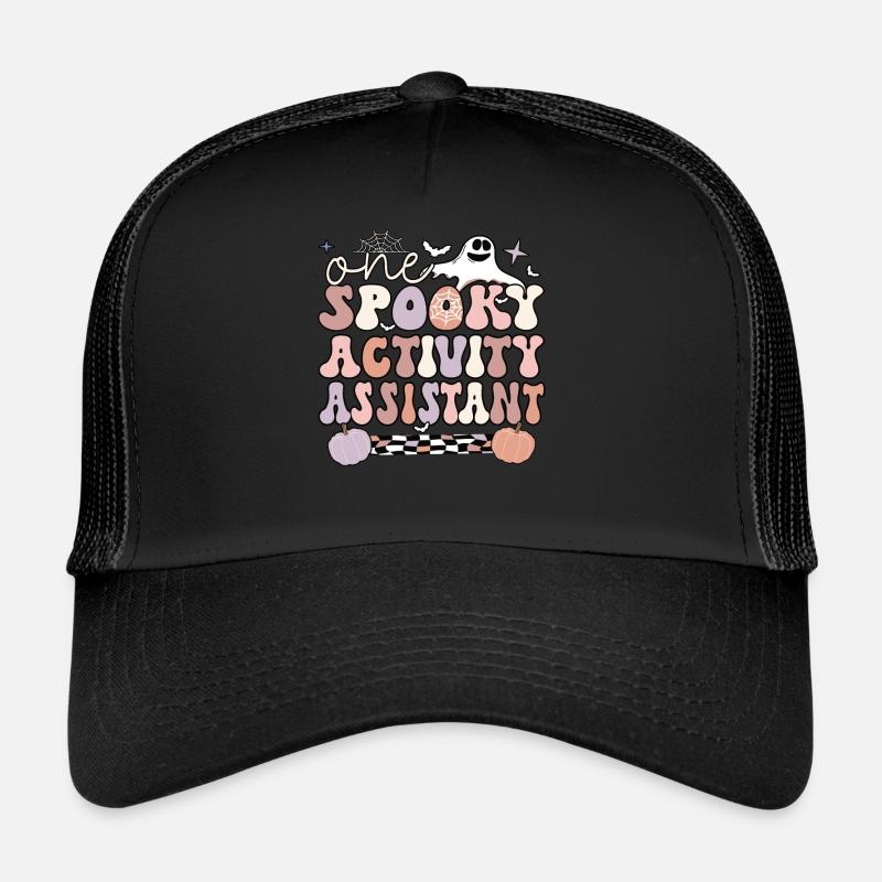 Assistant d’activité Activité Professionnel Halloween Casquette trucker 