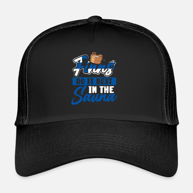 Le meilleur dans le sauna Casquette trucker 