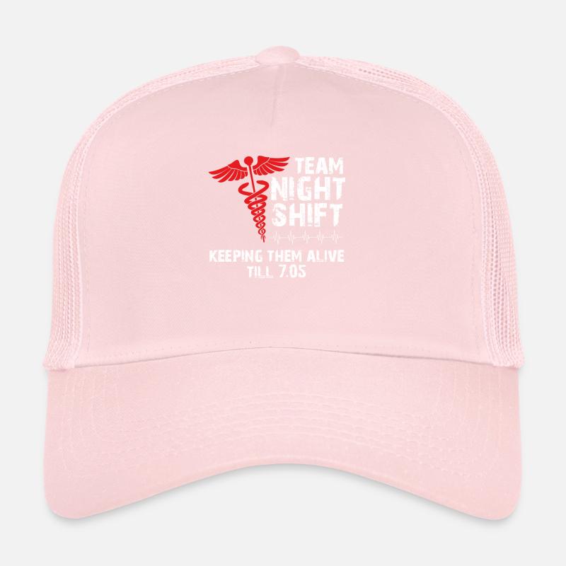 Night shift nurse in the team Trucker Cap