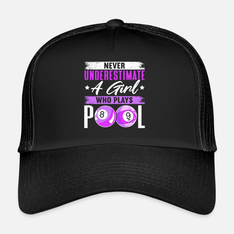 Snooker Pool Billard Trucker Cap