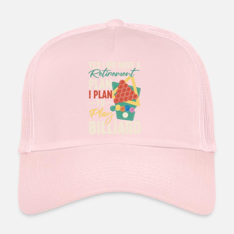 Snooker Pool Billard Trucker Cap