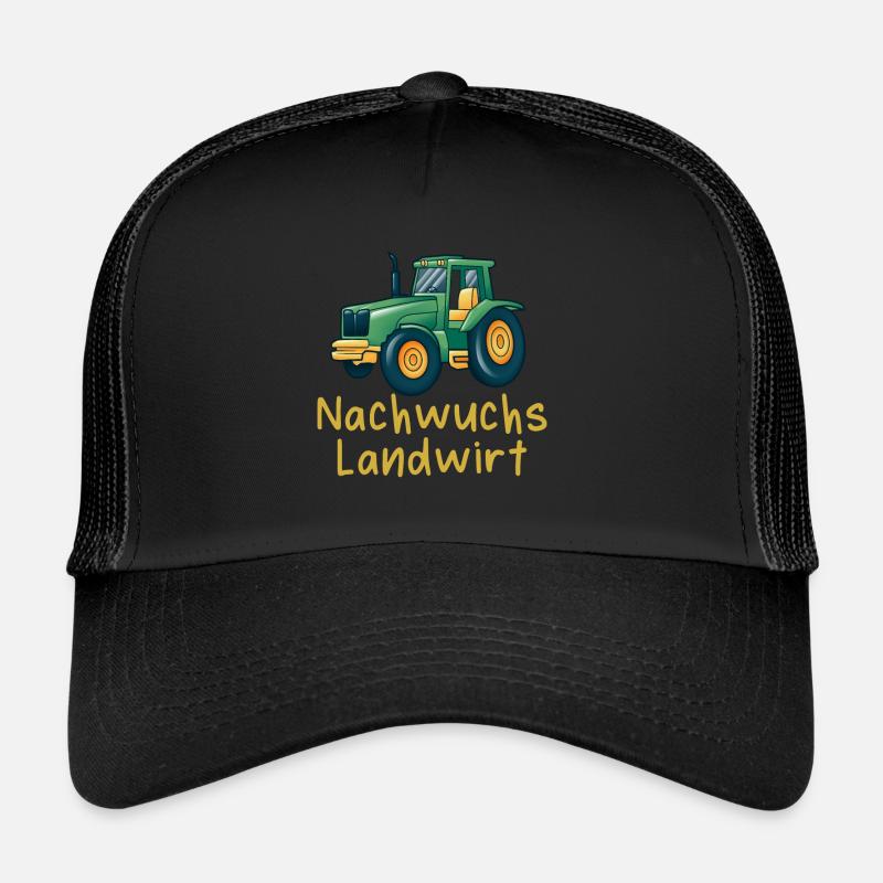 Nachwuchs Landwirt Bauer Dorfkind Traktor Junge Trucker Cap