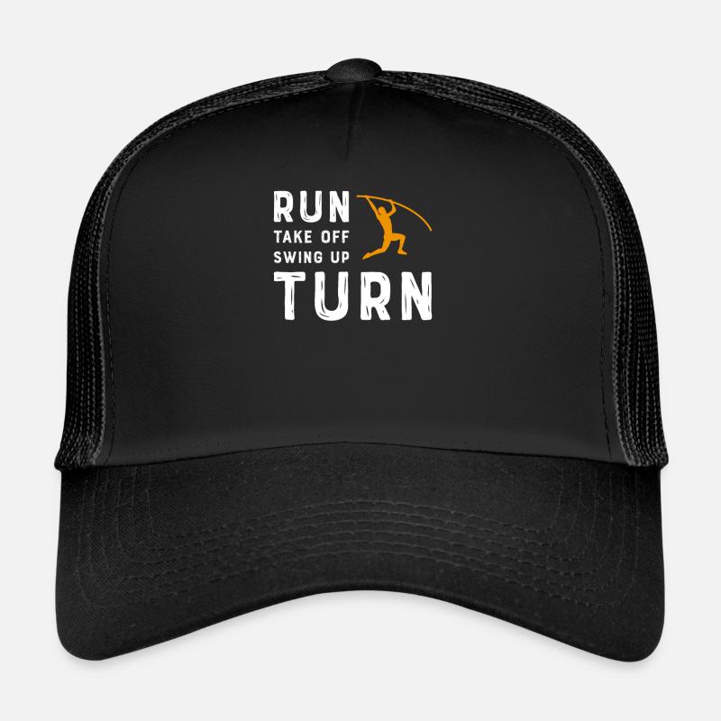 Pole vault High jump Athletics Decathlon Trucker Cap