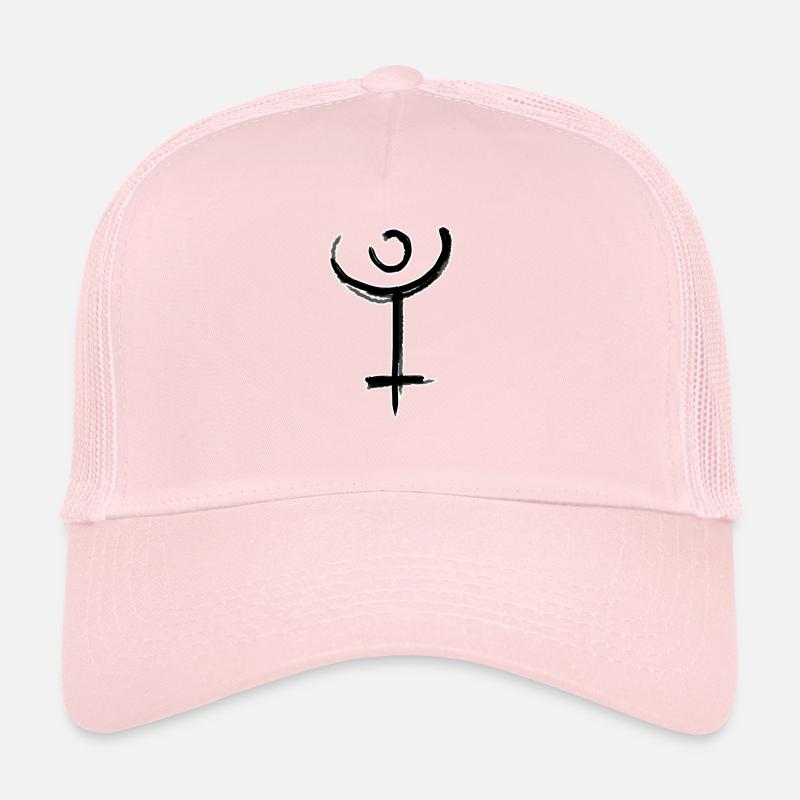 Symbole d’astrologie de Pluton Casquette trucker 