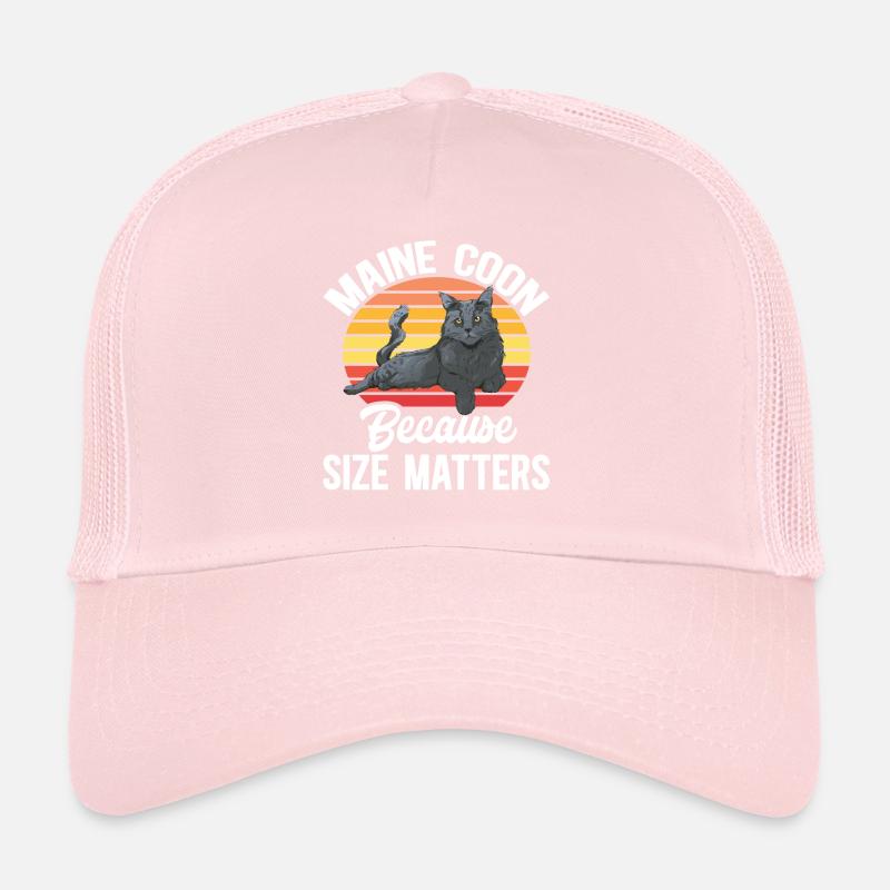 Maine Coon Chat Casquette trucker 