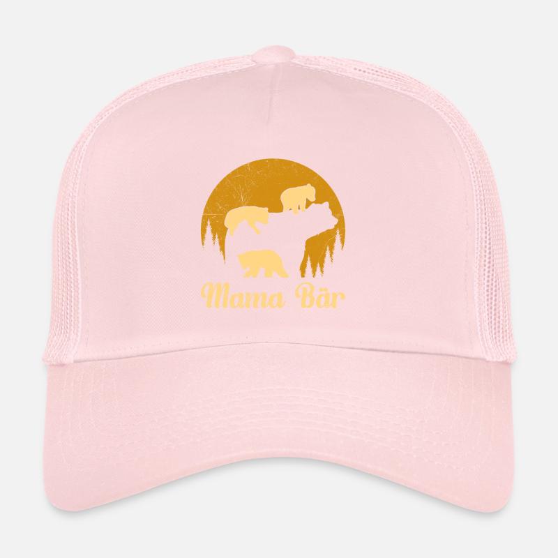 Mama Bear Expectant Mama Trucker Cap