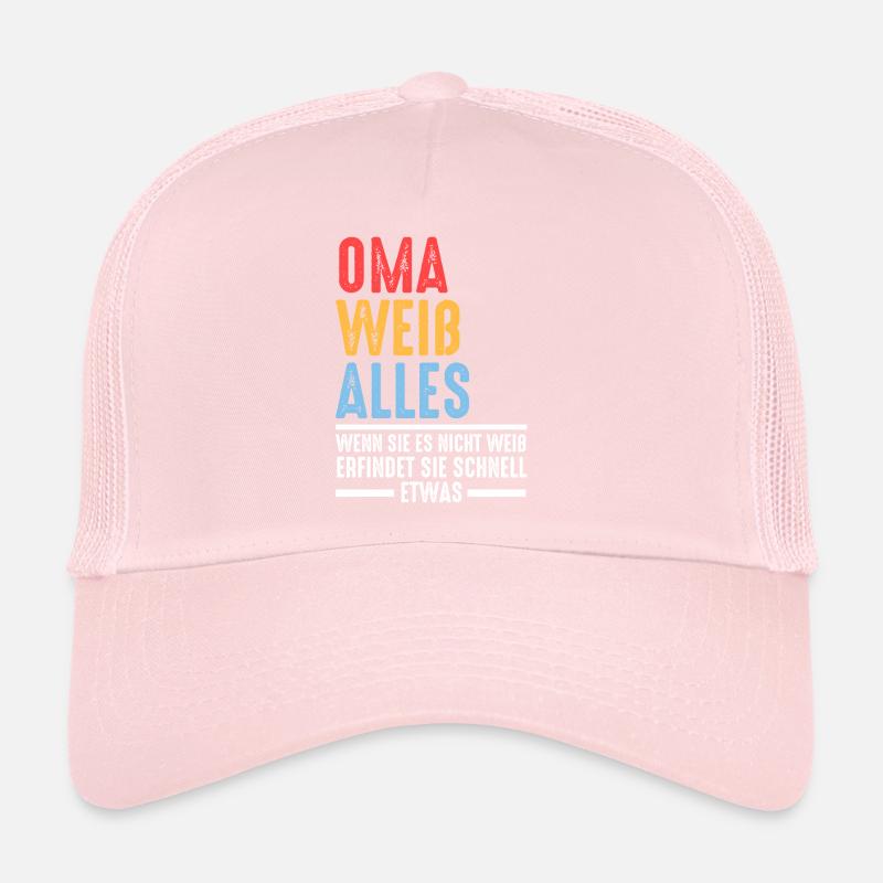 Großmutter Großmama Omi Oma Trucker Cap