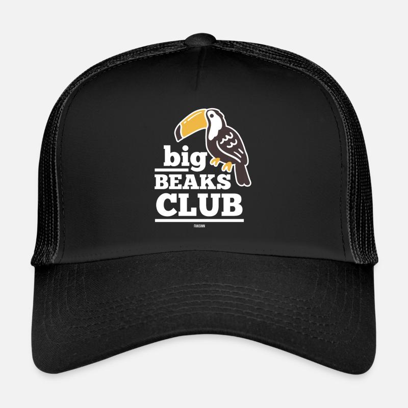 Tukan - Trucker Cap - Schwarz/Schwarz