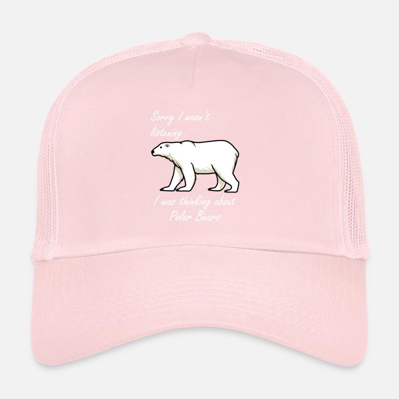 Nachdenken über Eisbären Wilderness Adventure Trucker Cap