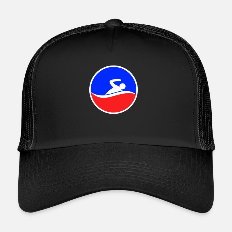 Logo de natation Casquette trucker 