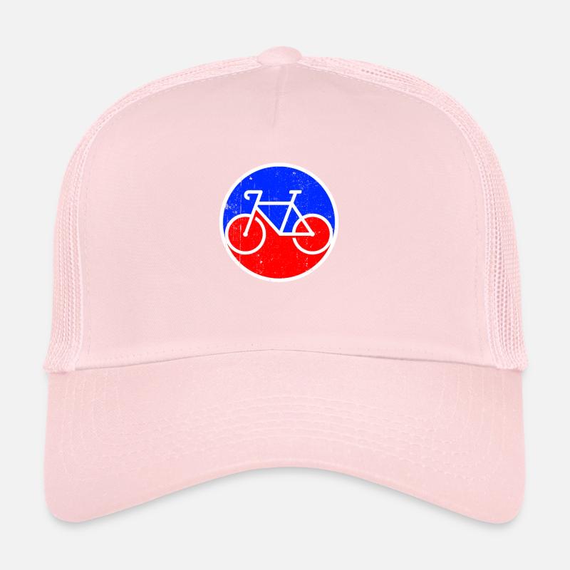 Bicycle Logo Trucker Cap