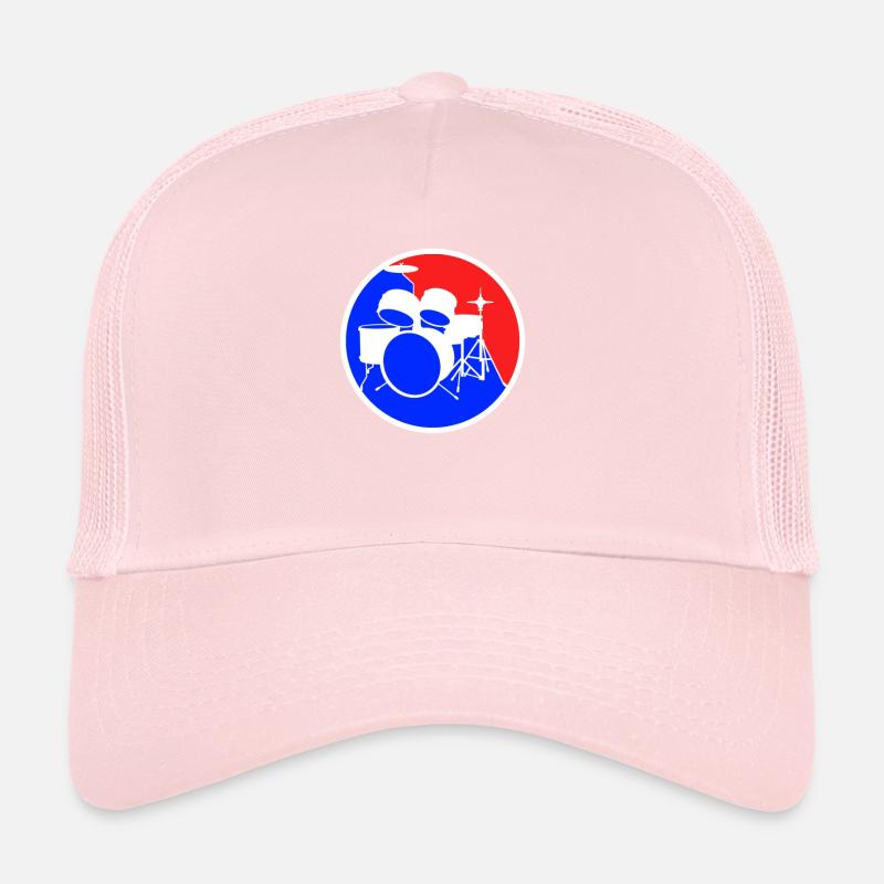 Logo de la batterie Casquette trucker 