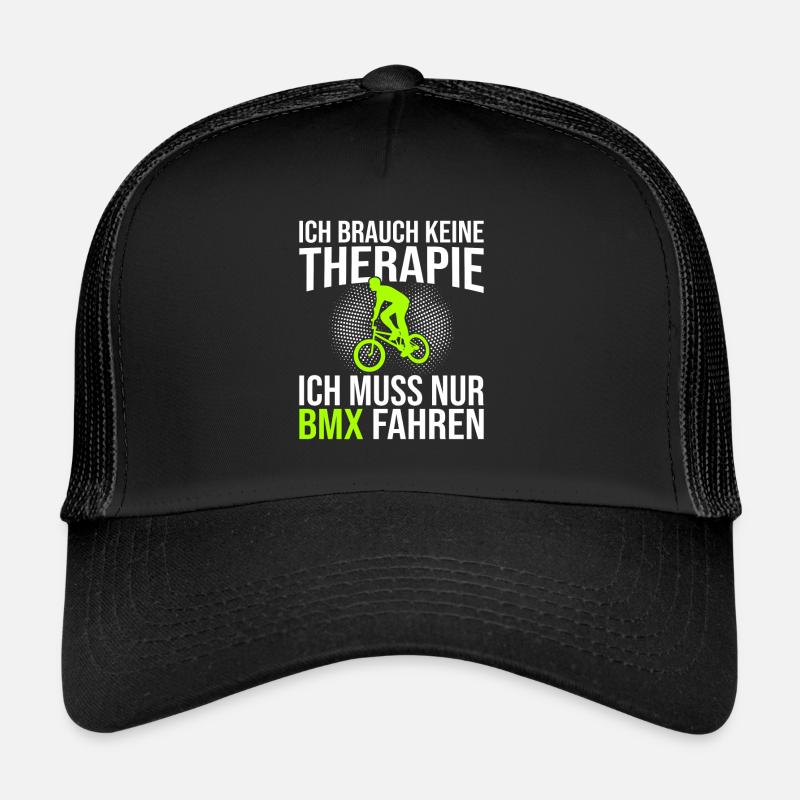 BMX Therapie Spruch Trucker Cap