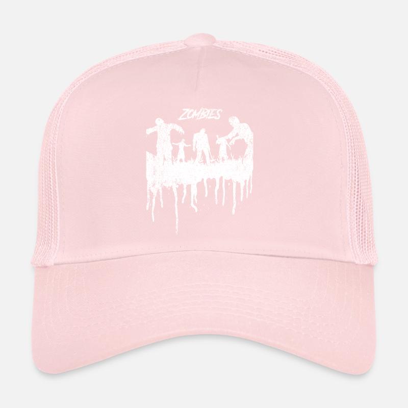 Vintage Zombie Apocalypse Trucker Cap