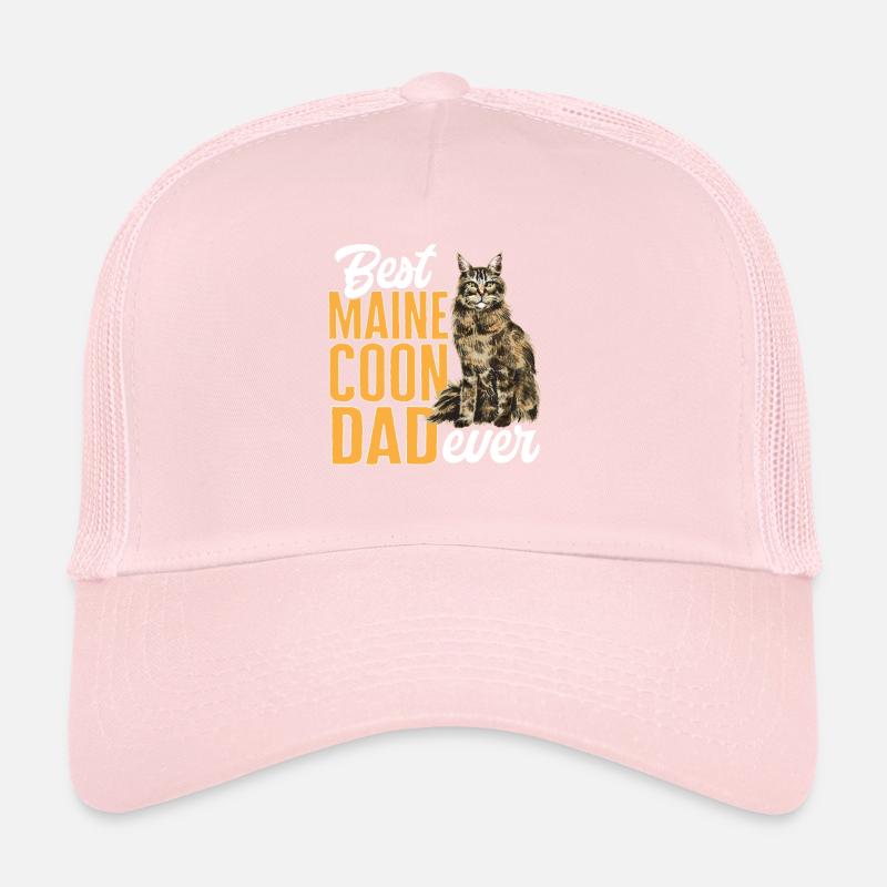 Chat Maine Coon Casquette trucker 