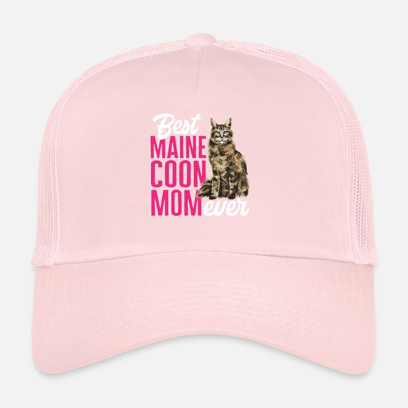 Maine Coon Chat Casquette trucker 