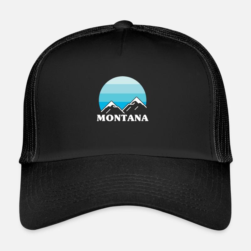 Montana - Trucker Cap - black/black