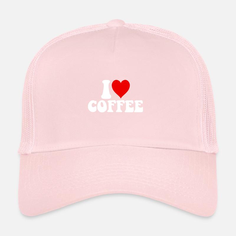 I love coffee Trucker Cap