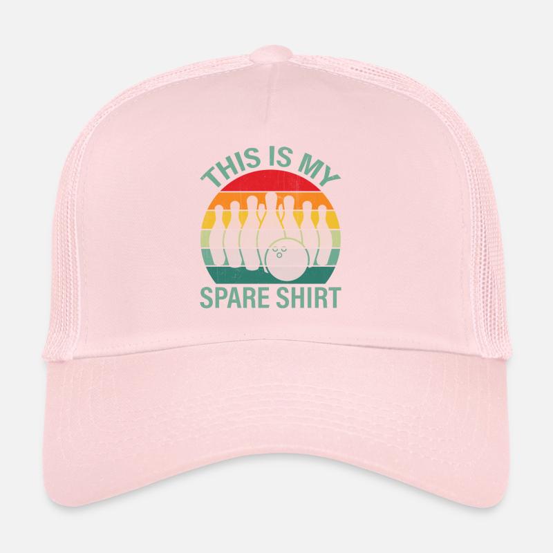 Bowling Smashing Pins - Ceci est ma pièce de rechange Casquette trucker 