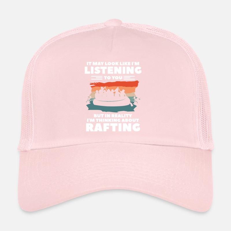En réalité, je pense au rafting kayak Kay Casquette trucker 