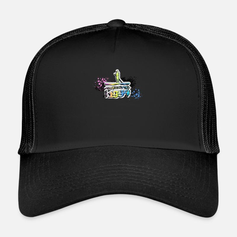 Awesome since 1994, SUP, Paddleboard, Graffiti, - Trucker Cap - black/black