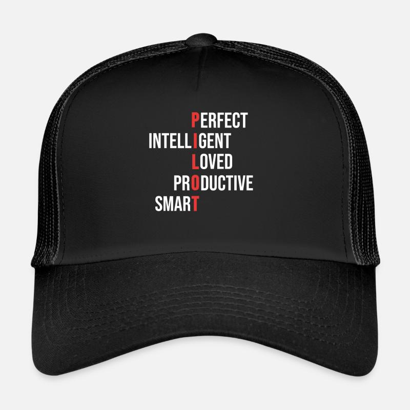 Pilot Airplane Captain Aviation Gift Trucker Cap