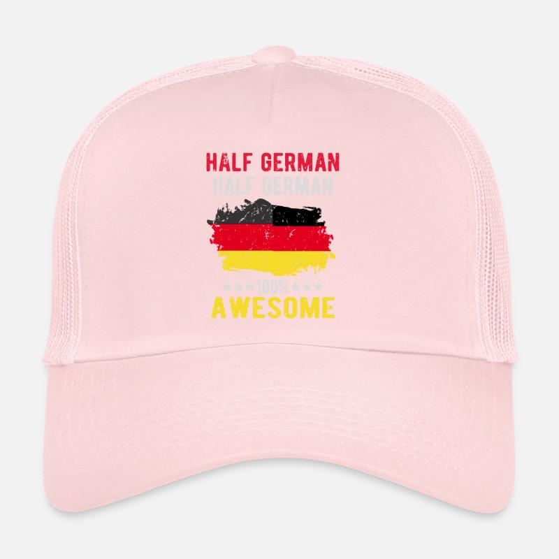 Half German Half German Trucker Cap