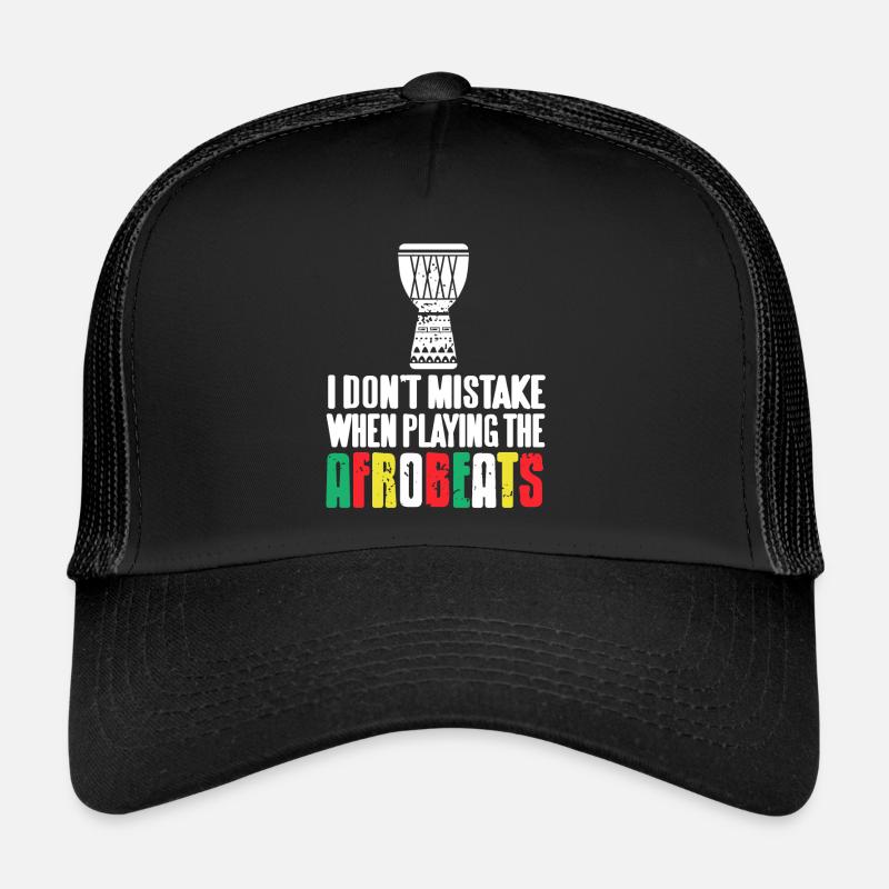 I don't mistake when playing Afrobeats Trucker Cap