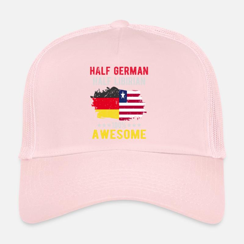 Moitié allemand moitié libyen Casquette trucker 