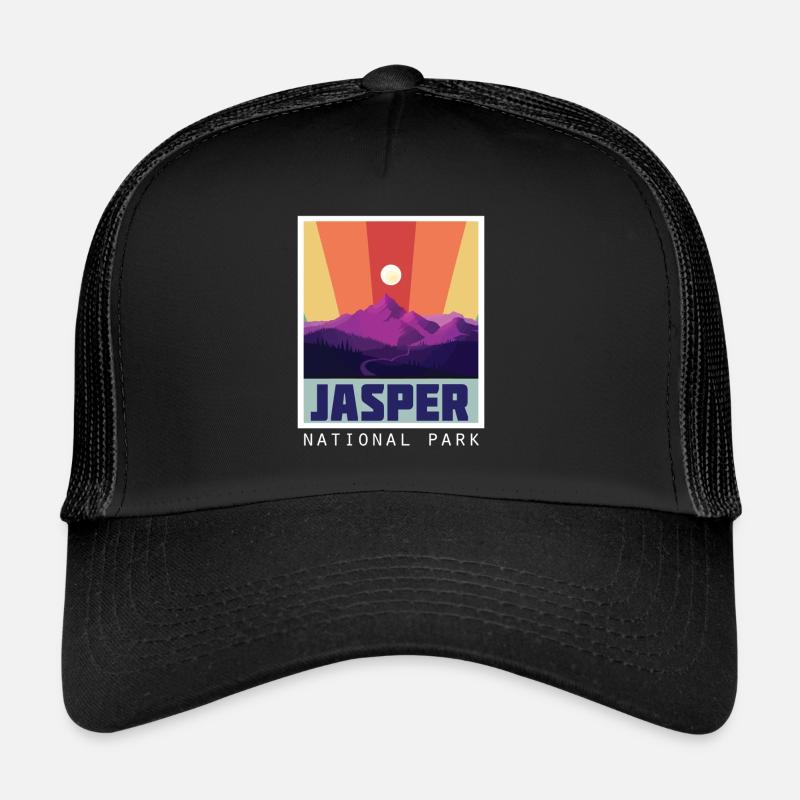 Jasper Icefields Parkway Nationalpark Kanada Alber Trucker Cap