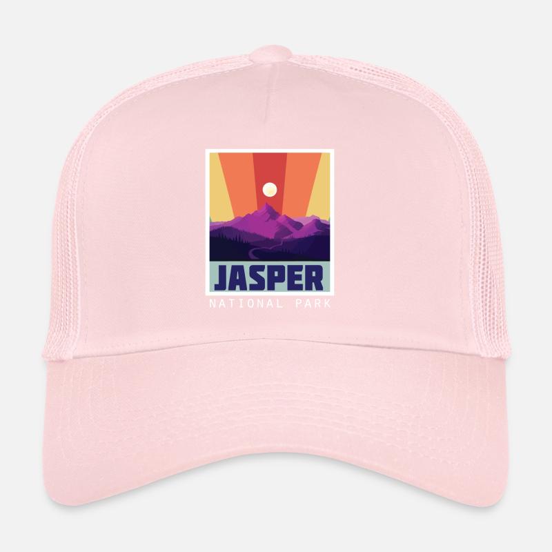 Parc national Jasper Icefields Parkway Canada Alber Casquette trucker 