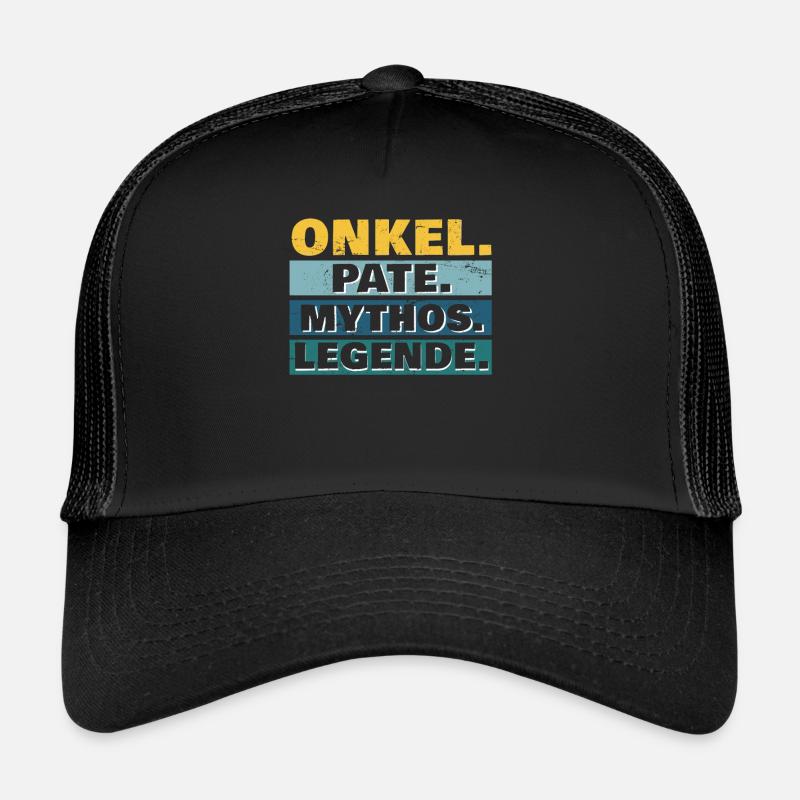 Onkel Pate Mythos Legende cooler Onkel Trucker Cap