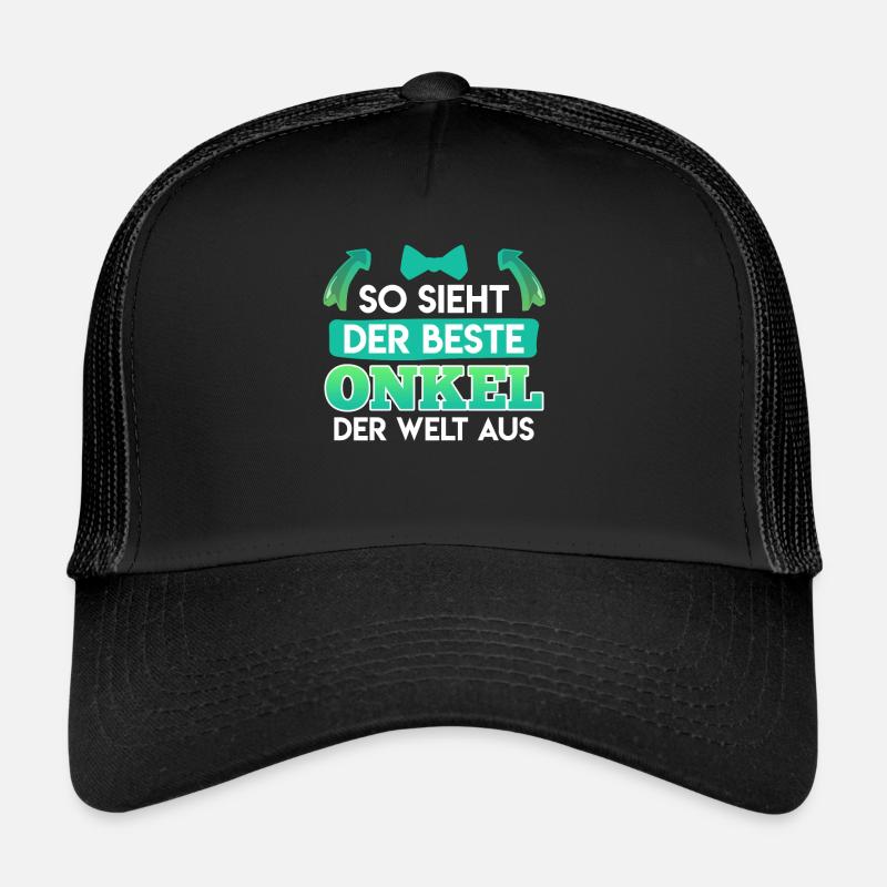 So sieht der beste Onkel der Welt aus Trucker Cap