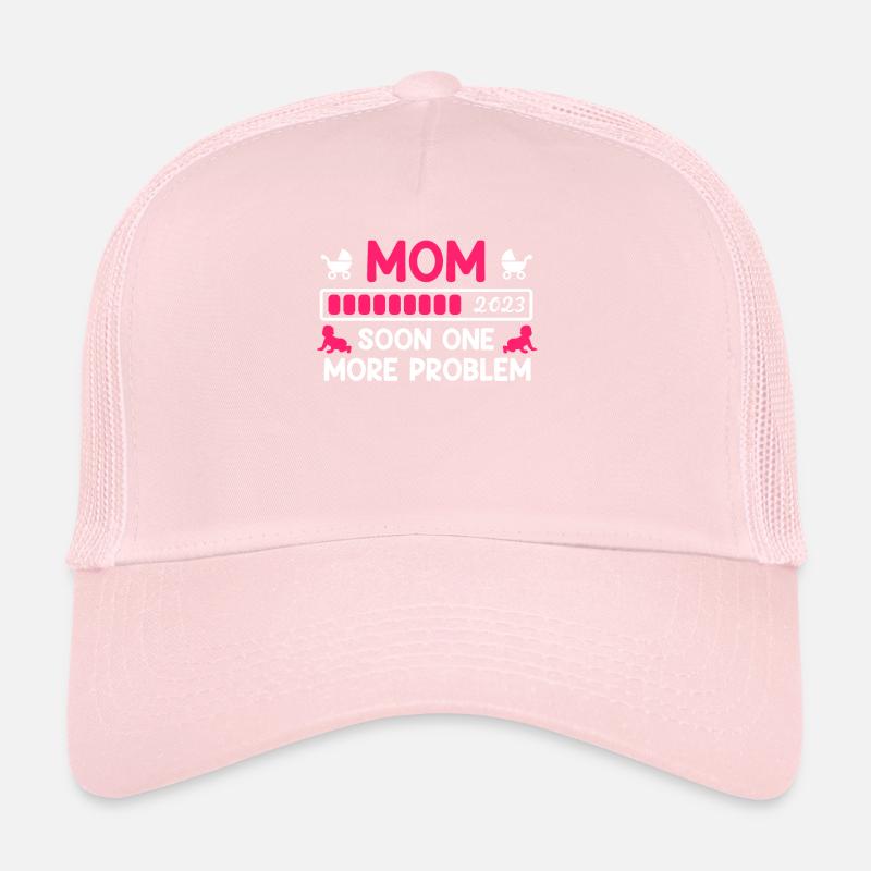 Maman 2023 bientôt un problème plus de naissance de bébé Casquette trucker 