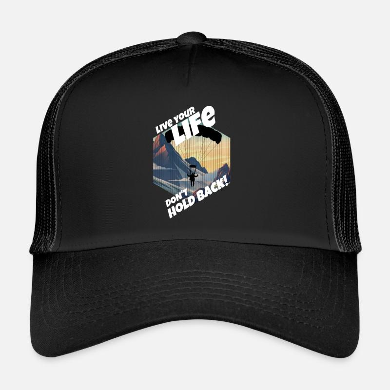 Parachutisme - Ventilateurs de parachute Casquette trucker 