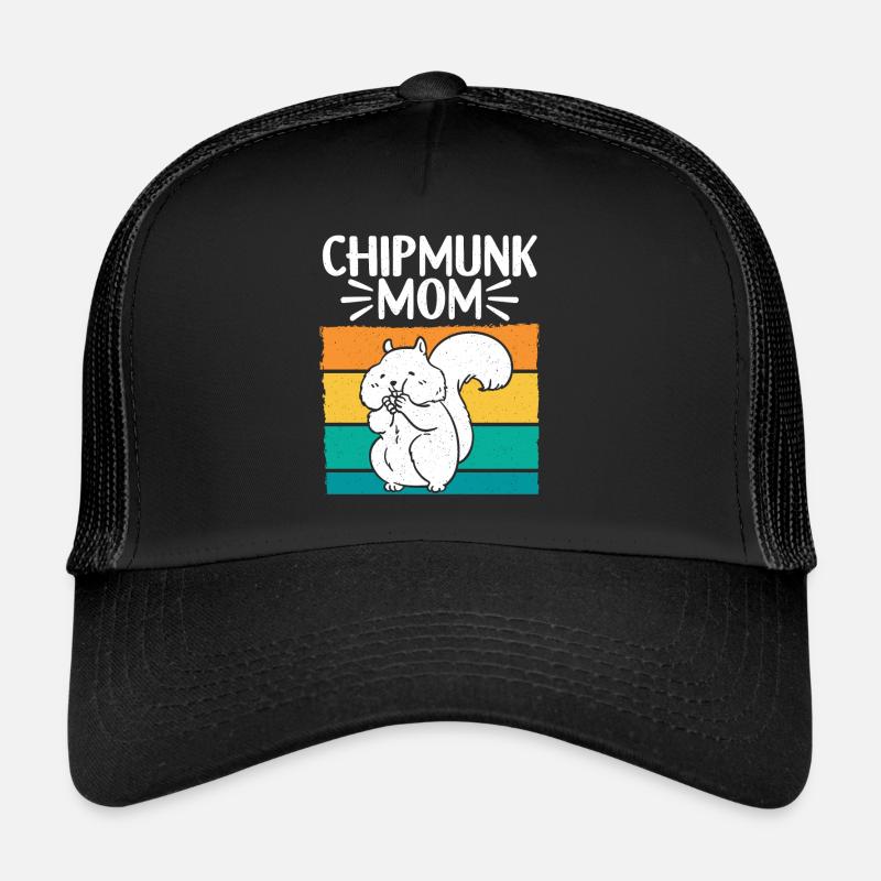 Cadeau de rongeur chipmunk Casquette trucker 