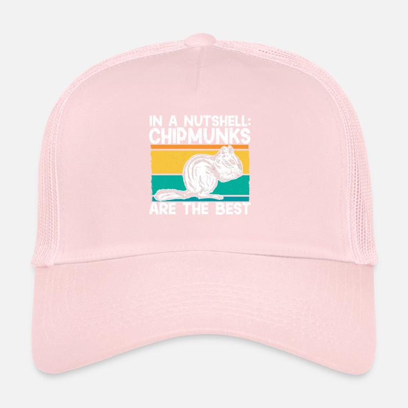 Cadeau de rongeur chipmunk Casquette trucker 