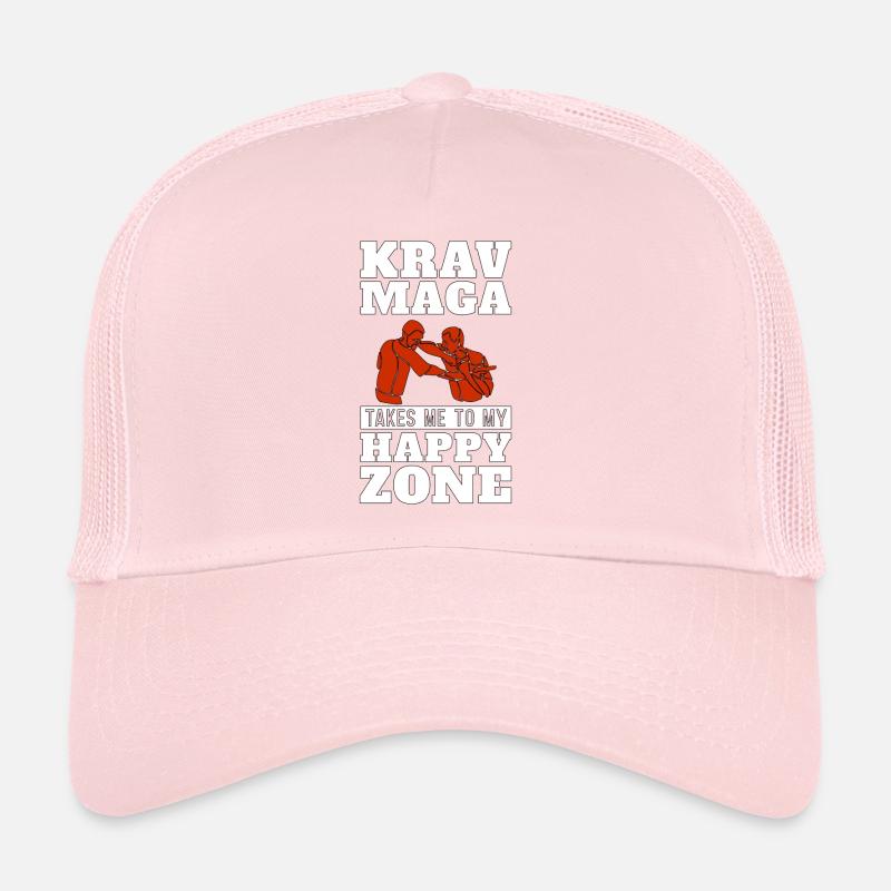 Krav Maga m’emmène dans un chasseur de défense de combat rapproché Casquette trucker 