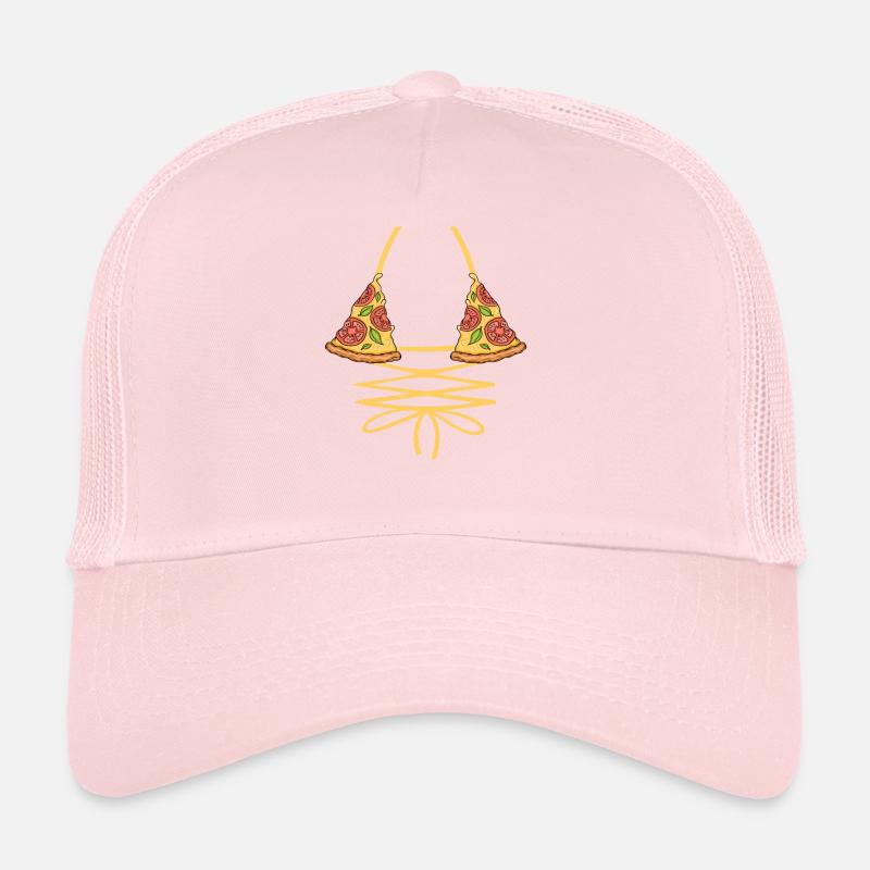 Pizza Bikini Trucker Cap