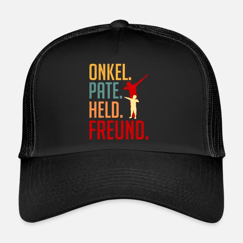 Onkel Pate Held Freund Onkel Trucker Cap