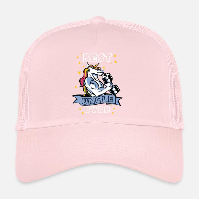 Meilleur oncle de tous les temps Bodybuilder Oncle Licorne Oncle Casquette trucker 