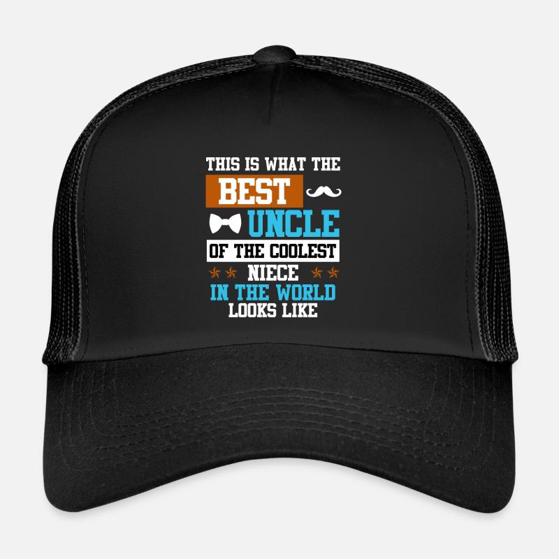 Meilleur oncle de la nièce la plus cool du monde Casquette trucker 